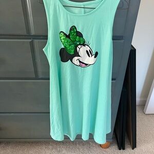 Disney Mint Green Minnie Mouse Casual Dress